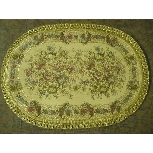 Tapestry Trading Tapestry Trading NO1014 10 x 14 in. Begium Doily Noella NO1014